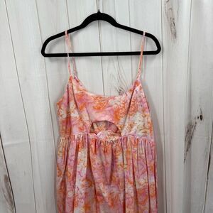 topshop grunge dress Chic YC Women's Halter Neck Floral Print Cutout Mini Dress Tie Front S –  Zulily main image 0